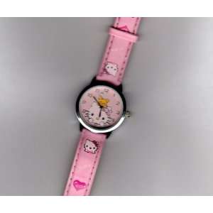  Pink Hello Kitty with Bear ~ Girls Watch 