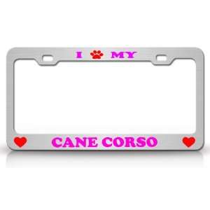  I PAW MY CANE CORSO Dog Pet Animal High Quality STEEL 