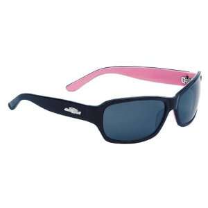  Angel Babble Black on Pink Smoke Polarized Sun Glasses 