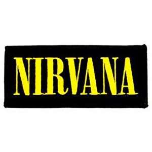  NIRVANA BAND NAME EMBROIDERED PATCH Toys & Games