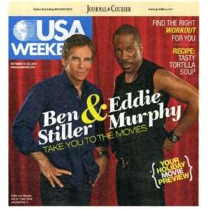  USA Weekend October 21 2011 Ben Stiller and Eddie Murphy 