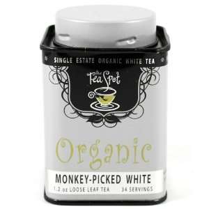   Tea Spot Organic Monkey Picked White Loose Leaf Tea
