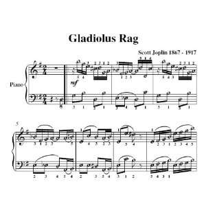   Gladiolus Rag Scott Joplin Easy Piano Sheet Music Scott Joplin Books