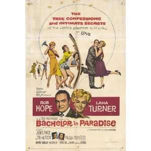  Bachelor in Paradise (1969) 27 x 40 Movie Poster Style A 