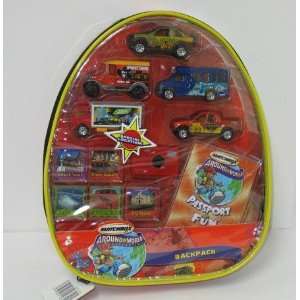   Matchbox Around The World Car Set in Backpack Rare Cars Toys & Games