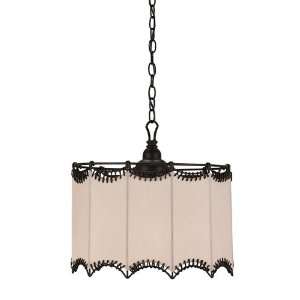  Currey & Company 9143 Etienne 1 Light Pendant in Old Iron 
