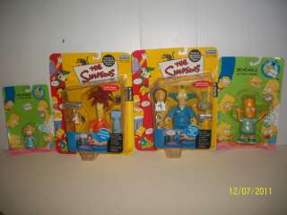 two 2 world of springfield interactive figures by playmates series 9 