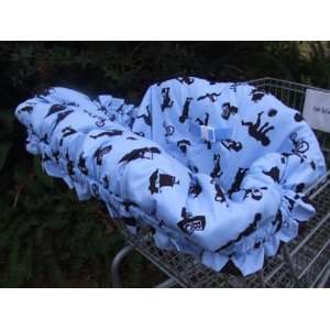  Boy Stuff   Tuffet Too Shopping Cart Cover Baby