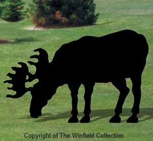 NEW** Lawn Art Yard Shadow/Silhouette   Grazing Moose  