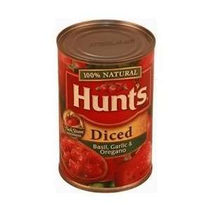 HUNTS DICED TOMATOES (basil,garlic & Grocery & Gourmet Food