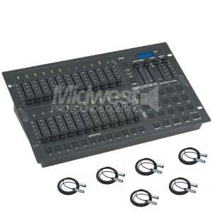    Elation Stage Setter 24 w/6 DMX Cables Musical Instruments