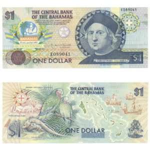  Bahamas ND (1992) 1 Dollar, Pick 50a 