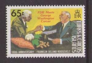Turks and Caicos 1982 65c. Franklin D. Roosevelt  