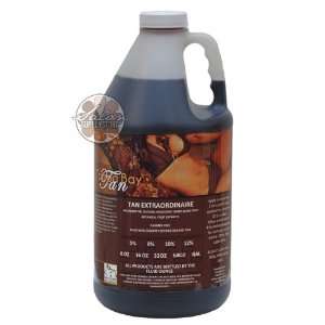 Medium Dark Tanning 10% DHA Solution Airbrush Spray TAN EXTRA 64 oz 