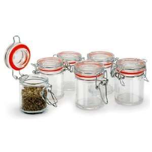  Danesco Mini Jar Set   Wire Bail   30 mL