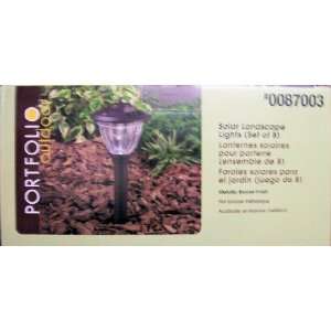 Pack   Outdoor Path   LED Solar Powered Path Lights (Bright 