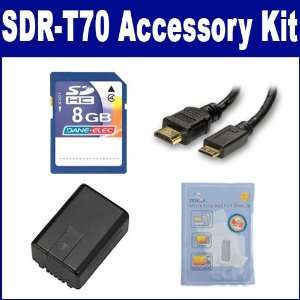  Panasonic SDR T70 Camcorder Accessory Kit includes 