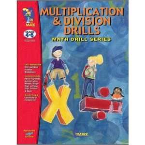 Multiplication & Division Drills Toys & Games