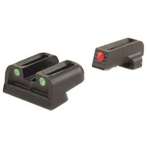  Truglo Fiber Optic Handgun Sight Set   Sig #8/#8, Red 