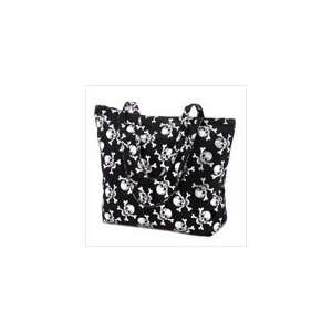  Silver Skull Polyester Tote