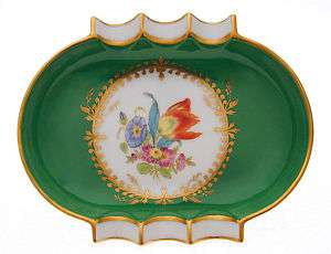 Herend   Tulipe Bouquet Oval Tray, Hungary, Hungarian  