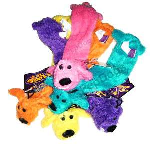 Multipet Unstuffed LOOFA STUFFING FREE Dog Squeaky Toy  