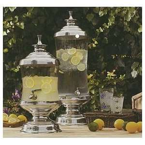  Cairo Large Beverage Server With Pewter Base And Top 
