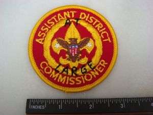 Boy Scout Patch ASSISTANT DISTRICT COMMISSIONER  