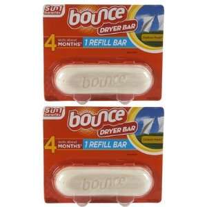 Bounce 4 Month Refill Dryer Bar, Outdoor Fresh, 2.55 oz 2 ct (Quantity 