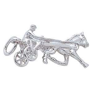  Rembrandt Charms Trotter Charm, Sterling Silver Jewelry