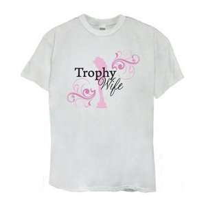 Trophy Wife Wedding Bride T shirt (Medium Size 