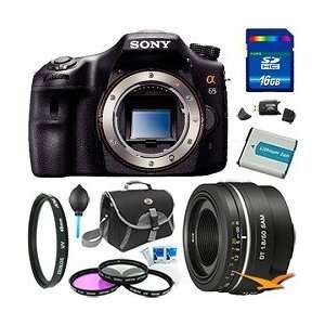   Portrait Lens BUNDLE with 16GB Card, Spare Battery, Card Reader