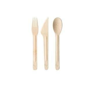  Bambu Veneerware Utensils