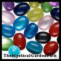 100 Assorted Jelly Bean Resin Beads 13x9mm Mixed Colors  