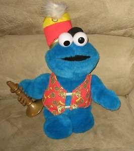Sesame Street Trumpet Cookie Monster Musical Plush  