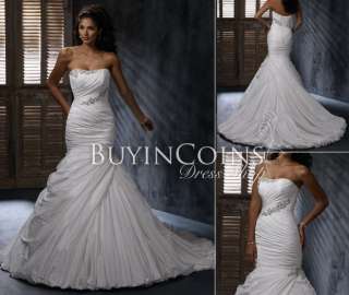 Mermaid/Trumpe Wedding Dresses Bridal Gown Custom MG018  