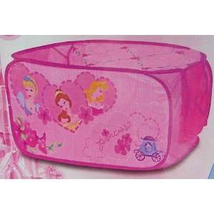   Princess Girls Pink Collapsible Storage Trunk by Idea Nuova Baby