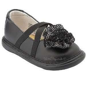   Squeak Baby Toddler Girls Footwear Black Tweed Maryjane Shoes 3 12