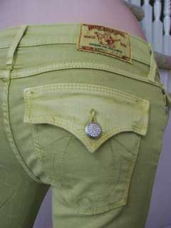 NWT True Religion womens Misty super skinny legging jeans in Melon 