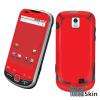 RED PROTECTION DECAL SKIN FOR SAMSUNG INTERCEPT M910  