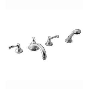   Wynd 816 Wynd 816 Double Handle Roman Tub Faucet with Scroll Lever H