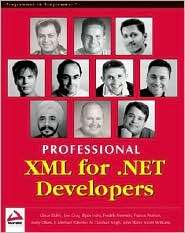 Professional XML for .NET Developers, (1861005318), Dinar Dalvi 