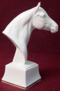 ROYAL WORCESTER china EQUINE STUDIES series ASTROPE Figurine Horse 