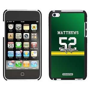 Clay Matthews Color Jersey on iPod Touch 4 Gumdrop Air 