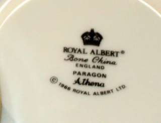 Royal Albert Paragon Athena Simply Tea cup and saucer  