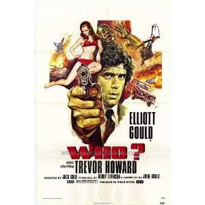  Who? Poster Movie B 11x17 Elliott Gould Trevor Howard 