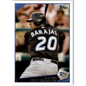 2009 Topps Baseball # 84 Rod Barajas Toronto Blue Jays   Shipped In 