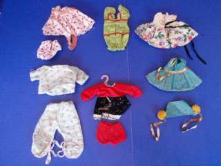 Lot of Vintage 1950s Vogue Ginny Doll Clothes & Cosmopolitan Ginger 