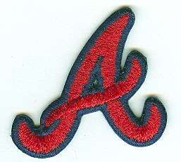 Atlanta Braves 1 inch Embroidered A Logo Patch  