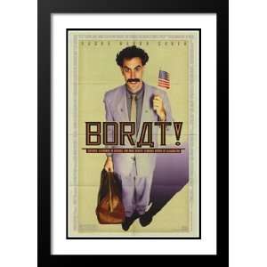  Borat 32x45 Framed and Double Matted Movie Poster   Style 